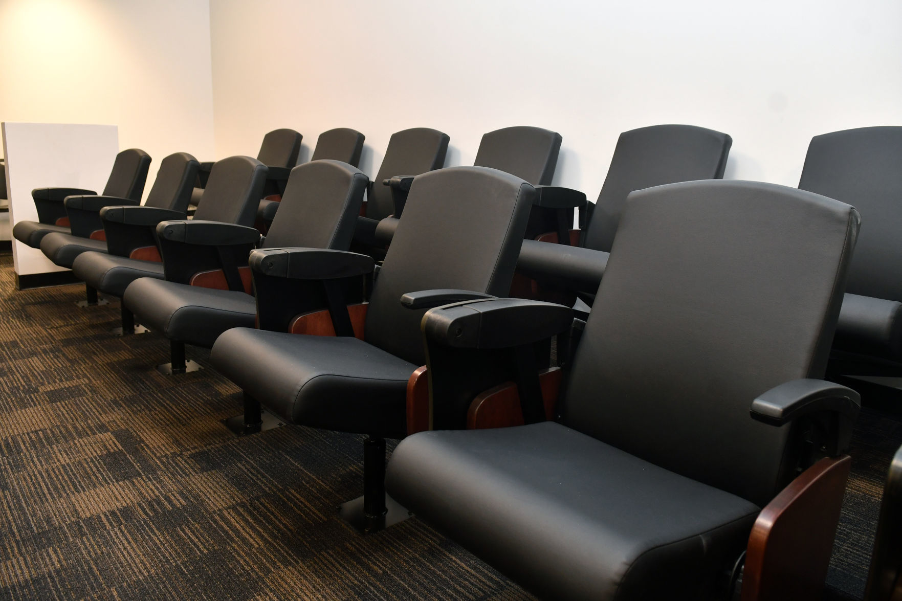 Courtroom at the Rock Island County Justice Center